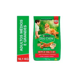 Alimento Cao Dog Chow 10,1kg Ad.R.Gd