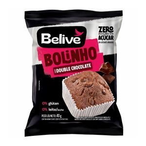 Bolinho Belive 40g Chocolate S.Gl/Ac/Lac