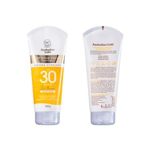 Protetor Solar A.Gold 200g F30 Gel Creme