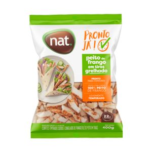File Frango Nat 400g Tiras