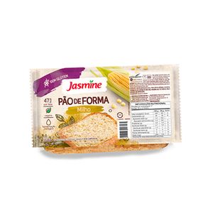 Pao Milho Jasmine 350g S/Glut/Veg
