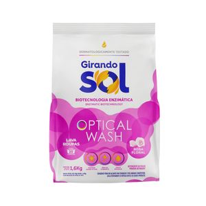 Lava Roupa Po Girando Sol 1,6kg Rosa Flo
