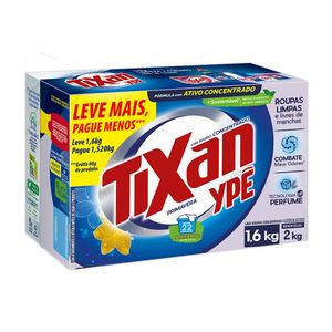 Lava Roupa Po Tixan Ype 1,6kg Primavera