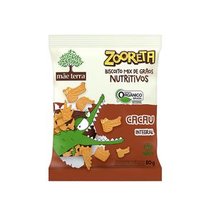 Biscoito Mae Terra 80g Zooreta Cacau Org