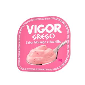 Iogurte Vigor 90g Grego Morango/Baunilha