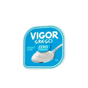 Iogurte Vigor 90g Grego Tradicional Zero