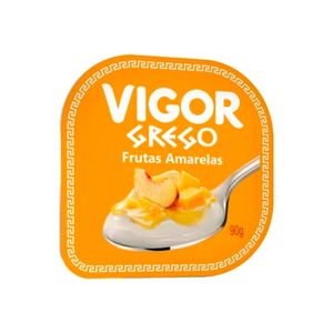 Iogurte Vigor 90g Grego Frutas Amarelas