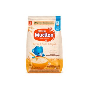 Cereal Infantil Mucilon 180g Arroz/Aveia