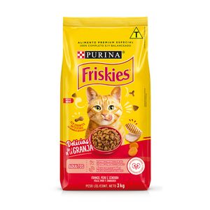 Alimento Gato Friskies 3kg Adulto Frango