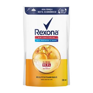 Sabonete Liq.Rexona 200ml Multivitam.Rf