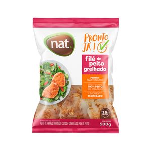 File Peito Frango Nat 500g Grelhado