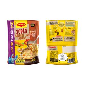 Sopao Maggi L200p150g Galinha C/Legumes