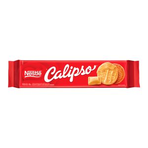 Biscoito Calipso 130g Cob.Choc.Branco