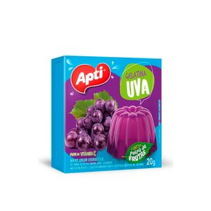 Po P/Gelatina Apti 20g Uva
