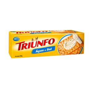 Biscoito Triunfo 164g Agua E Sal