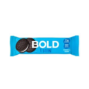 Barra Proteina Bold 40g Thin Cookies Cr.
