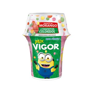 Iogurte Vigor 140g Mix Morango C/Conf