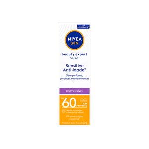 Protetor Solar Nivea 50g Fac.Sensit F60