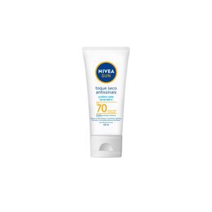 NIVEA SUN Protetor Solar Facial Toque Seco Antissinais FPS 70 40ml
