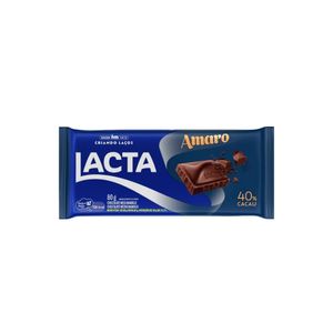 Chocolate Lacta 80g Amaro