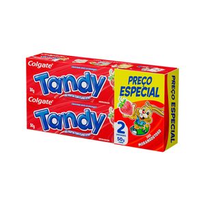 Gel Dental Colgate 50g Tandy Morango C/2