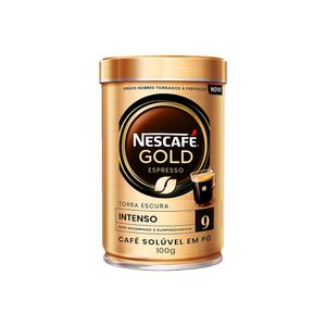 Cafe Soluvel Nescafe 100g Gold Intenso