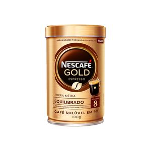 Cafe Soluvel Nescafe 100g Gold Equilib