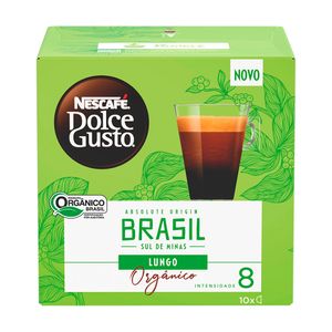 Café Em Cápsula Orgânico Nescafé Dolce Gusto 80g