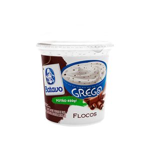 Iogurte Batavo 450g Grego Flocos