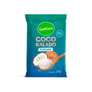 Coco Ralado Qualicoco 100g Flocado
