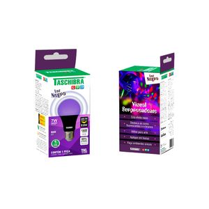 Lampada Led Taschibra Tkl Luz Negra 7w