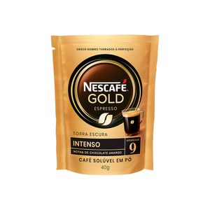 Cafe Soluvel Nescafe Gold 40g Intenso