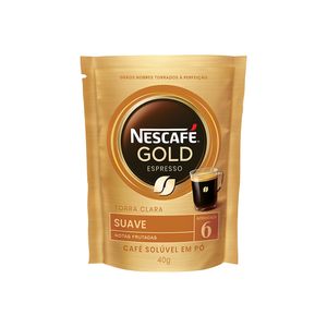 Cafe Soluvel Nescafe Gold 40g Suave