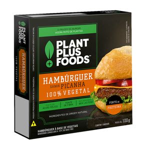 Hamburguer Veget.Plantplus 100g Picanha