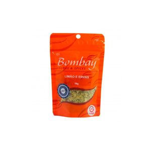 Tempero Bombay 50g Limao/Ervas Pouch
