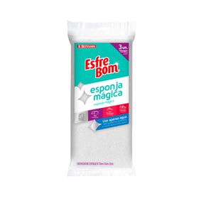 Esponja Magica Esfrebom C/3 E.C