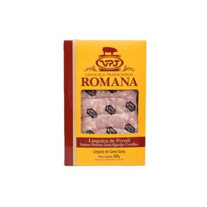 Linguica Pernil Vpj 500g C/Queijo Coalho