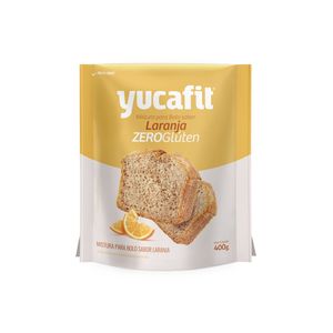 Mistura Bolo Yucafit 400g Laranja S/Gl