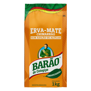 Erva Mate Barao 1kg Tradicional