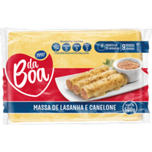 Massa Da Boa 500g Canelone/Lasanha