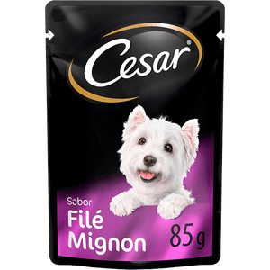 Alimento Cao Cesar 85g File Mignon