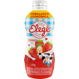 Bebida Lactea Elege 1,15kg Morango Ec