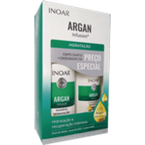 Sha.500ml+Cond.250ml Inoar Argan Hidrat.