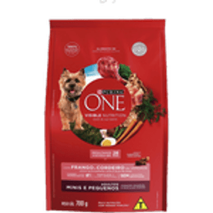 Ração Para Cão Purina One Frango E Cordeiro Adulto 700g