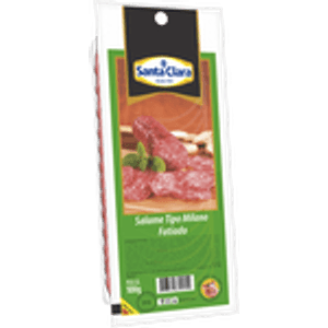 Salame Milano Santa Clara 100g Fat