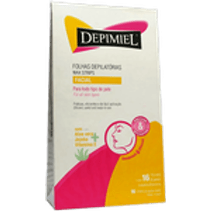 Folha Depilatoria Depimiel C/16 Facial