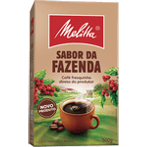 Cafe Po Melitta 500g Sabor Da Fazenda