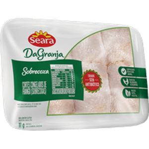 Sobrecoxa Frango Seara 600g Dagranja