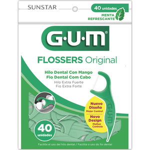 Fio Dental Gum C/40 Flossers Original