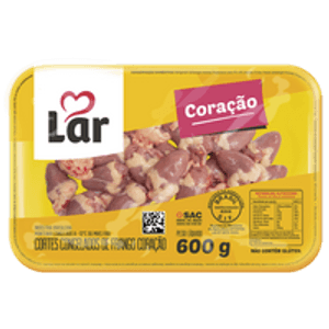 Coracao Frango Lar 600g